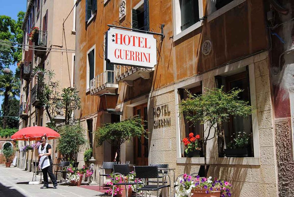 Hotel Guerrini, Venice Italy (railway station)