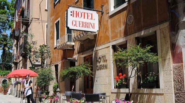 Hotel Guerrini, Venice Italy (railway station)