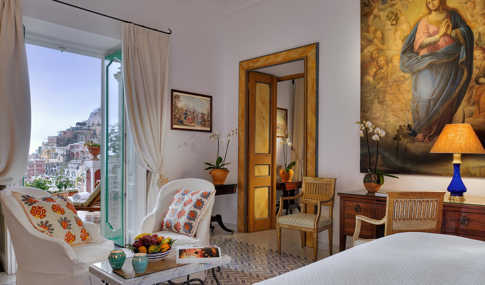 Deluxe room and Suite with sea view - Le Sirenuse luxury hotel in Positano (Amalfi Coast, Italy)