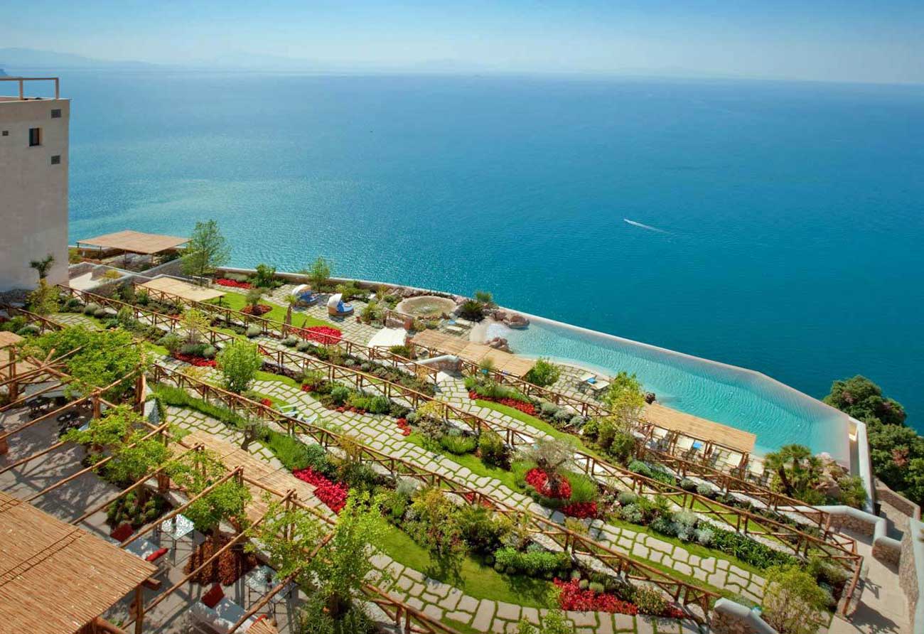 Monastero Santa Rosa, Luxury hotel on the Amalfi Coast (sea view)