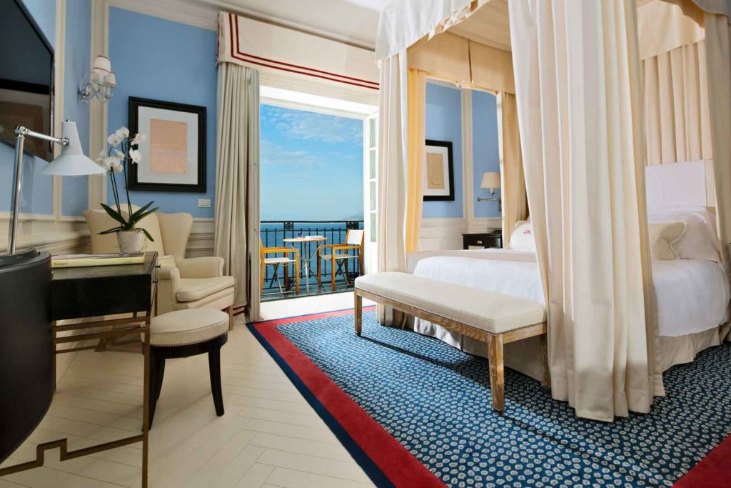 Deluxe room with sea view JK Place Capri Italy