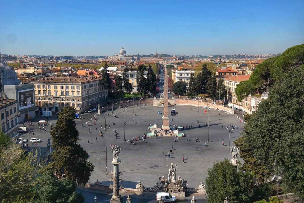Piazza del Popolo Rome Italy (credit photo: silvioter, Pixabay)